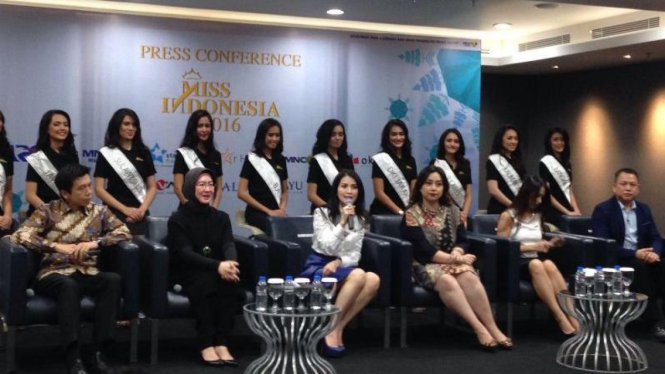 Konferensi pers Miss Indonesia 2016