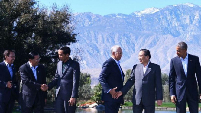 Jokowi hadiri KTT US-ASEAN di California, Amerika Serikat, Selasa (16/2/2016)