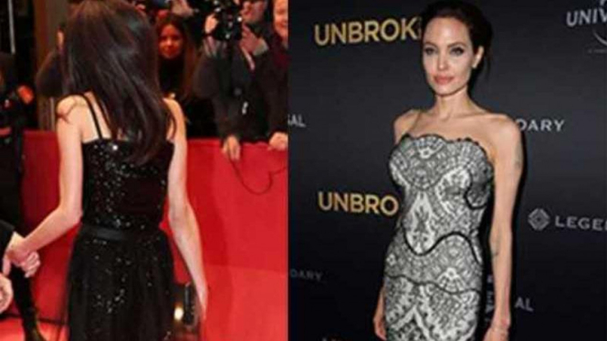 Tubuh super kurus Amal Clooney dan Angelina Jolie