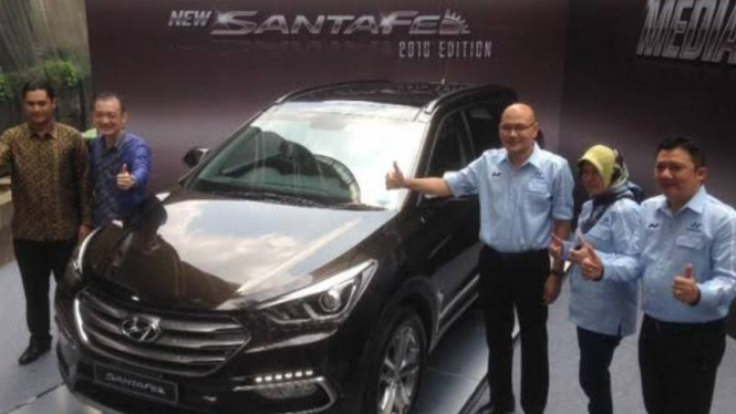 Peluncuran Hyundai Santa Fe 2016