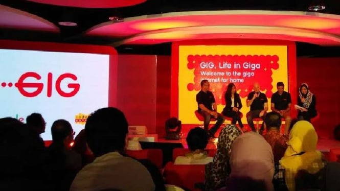 Peluncuran layanan GIG Indosat ooredoo