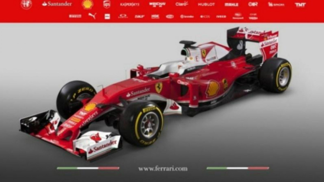  SF16-H, mobil baru Tim Ferrari di ajang F1 musim 2016/2017