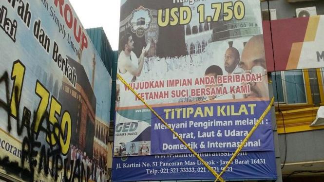 Dugaan penipuan berkedok biro Umroh