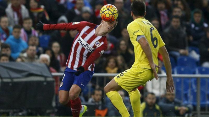 Pertandingan Atletico Madrid vs Villareal di ajang La Liga