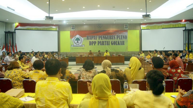 Rapat pengurus pleno Partai Golkar ditunda