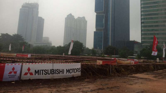 Lokasi uji coba Mitsubishi All New Pajero Sport.