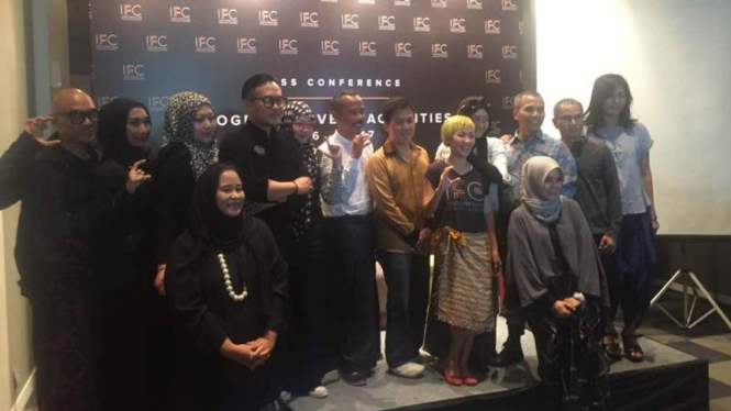 Para desainer yang tergabung dalam Indonesian Fashion Chamber (IFC) 