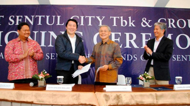 Group 70 International dan Sentul City menandatangani kemitraan strategis