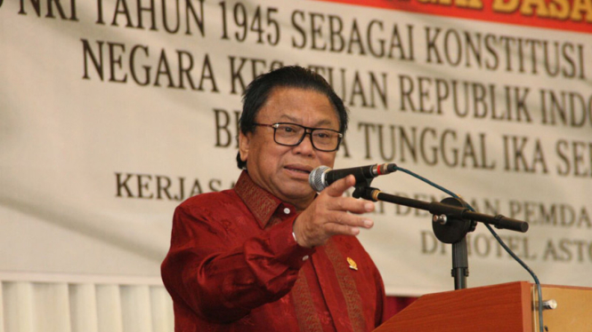 Wakil Ketua MPR Oesman Sapta Odang.