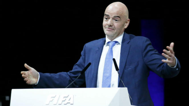 Presiden FIFA, Gianni Infantino.