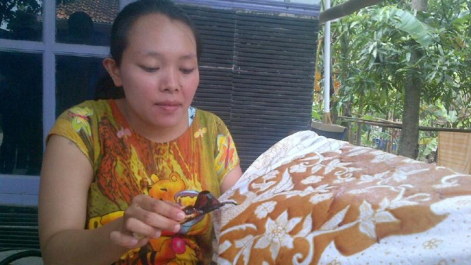 pengrajin batik Ciwaringin, Cirebon