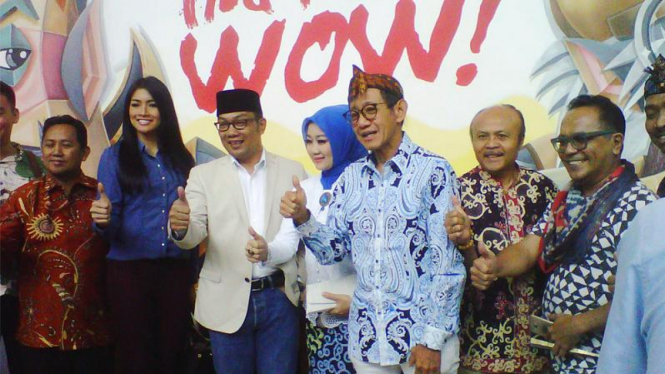 Ridwan Kamil Promosi produk UKM Bandung.