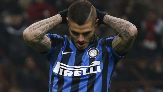 Penyerang Inter Milan, Mauro Icardi
