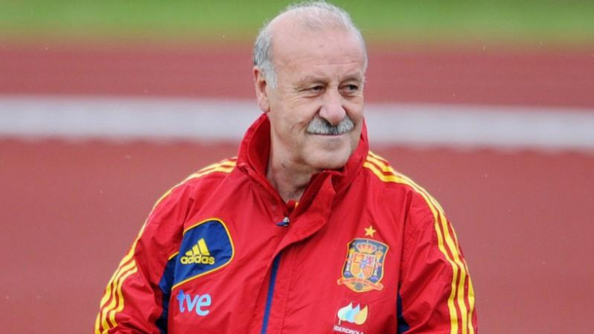 Eks pelatih Timnas Spanyol, Vicente Del Bosque.