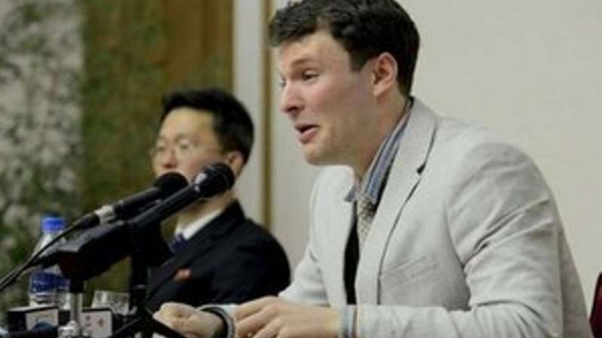 Otto Warmbier, mahasiswa AS yang ditangkap Korea Utara