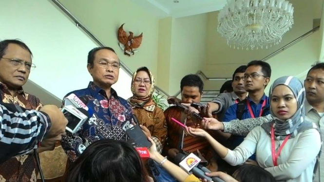 Pengurus Dewan Pakar I Otda temui Wapres JK di kantor wapres, Jakarta (1/3/2016)