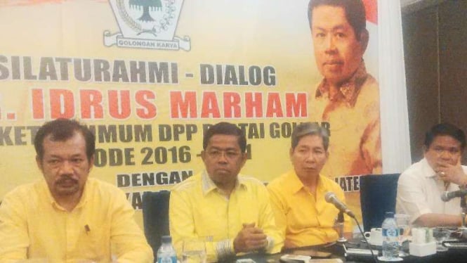 Bakal Calon Ketum Golkar Idrus Marham 