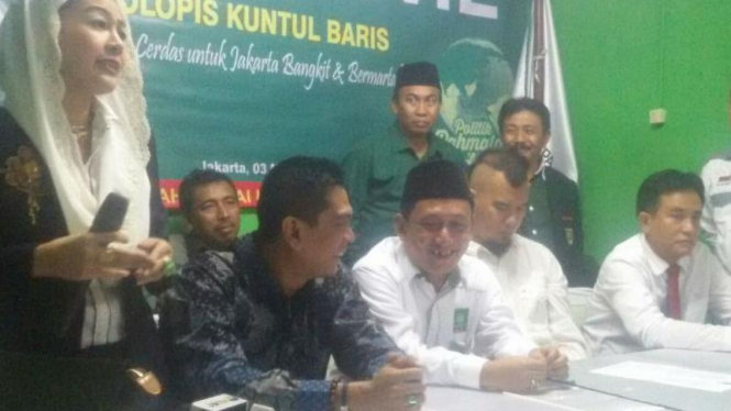  Calon gubernur DKI, hadiri Musyawarah Kerja Wilayah DPW PKB DKI Jakarta.