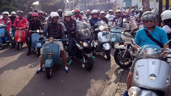 Vespa Club Indonesia.