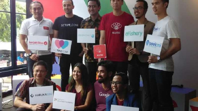 Delapan startup Indonesia yang berguru ke markas Google di AS.