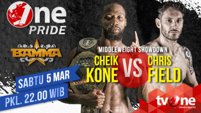 One Pride BAMMA 5 Maret 2016