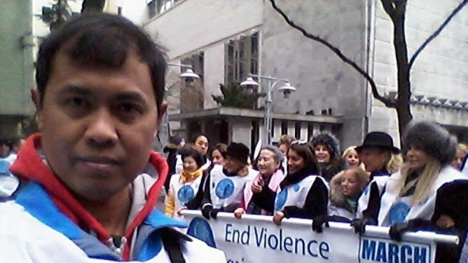 UN Women for Peace, March in March, di New York, AS.