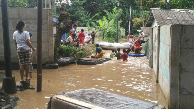Banjir di Gang Arus Cawang, Jakarta Timur