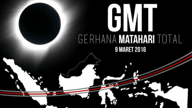 Fenomena gerhana matahari total 2016