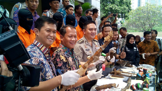 Polisi ungkap pencurian isi kabel di got Istana