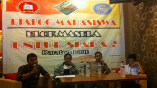 Narasumber Dialog Mahasiswa Maluku.