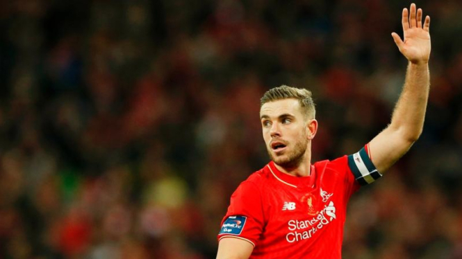 Kapten Liverpool, Jordan Henderson.