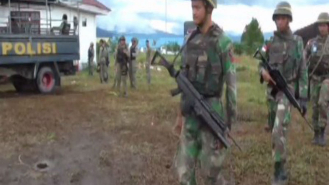 Operasi perburuan teroris di kawasan hutan pegunungan Sulawesi Tengah, masih berlangsung.