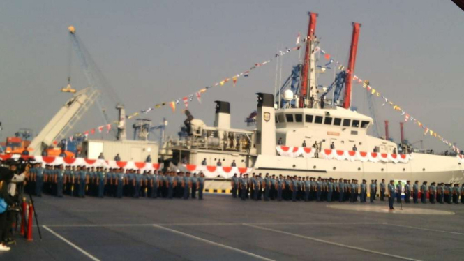 Kapal AL baru, Oceanographic Offshore Support Vessel (OSV), Jakarta (15/3/2016)