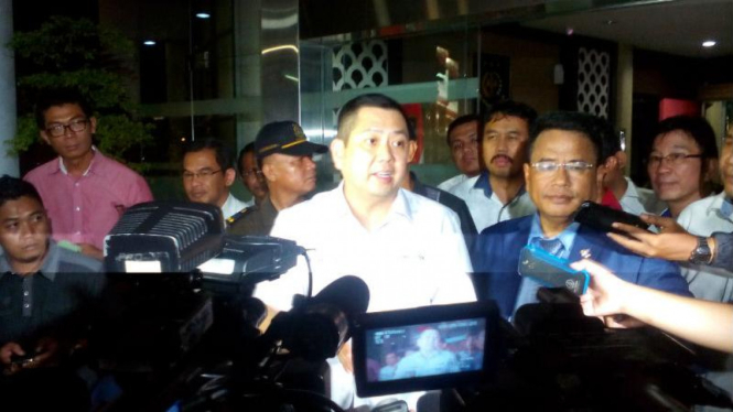 Hary Tanoe usai diperiksa Kejaksaan Agung, Kamis 17 Maret 2016