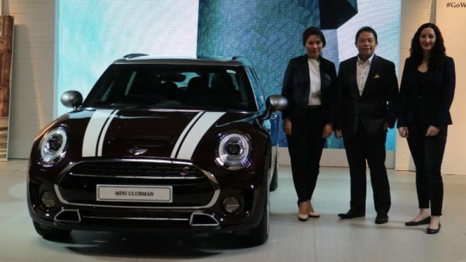 MINI Cooper Clubman terbaru saat peluncuran di RI.