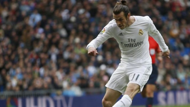 Pemain Real Madrid, Gareth Bale.