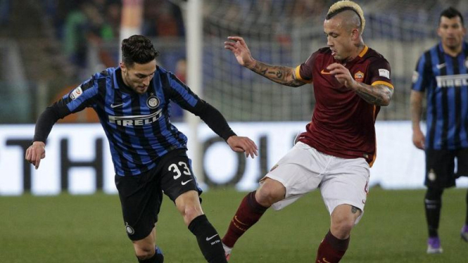 Pertandingan AS Roma vs Inter Milan