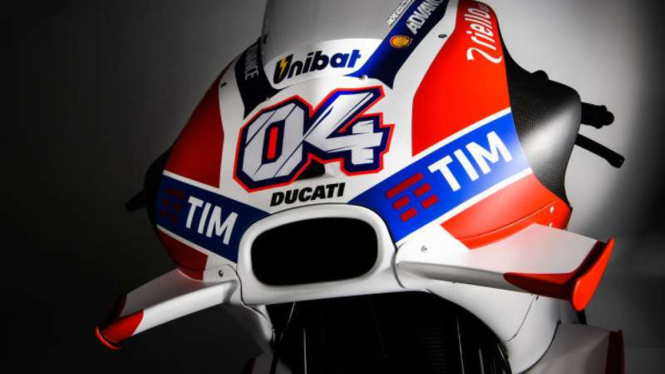 Motor yang digunakan tim Ducati di MotoGP.