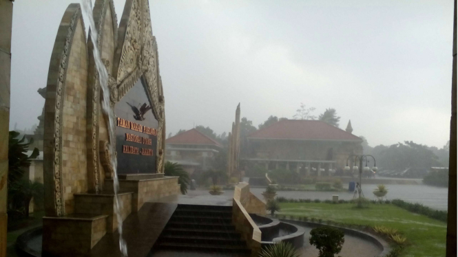 Jakarta diguyur hujan