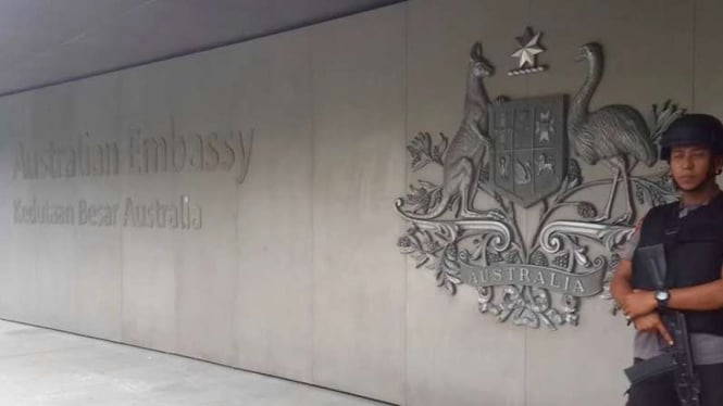 Kedutaan Besar Kedubes Australia di Jakarta.
