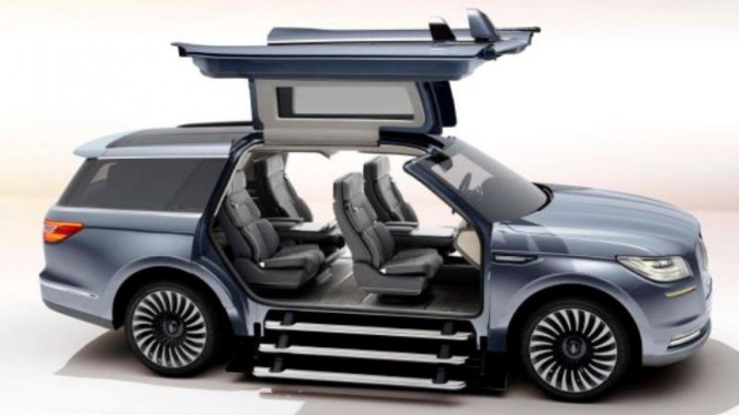 Lincoln Navigator Concept, Mobil Mewah dengan Pintu Gunting