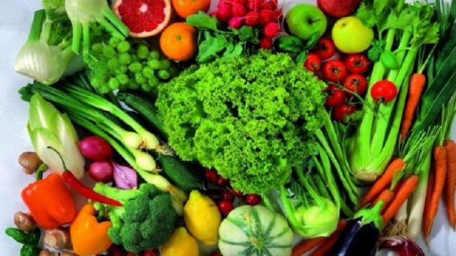 Sayuran sehat melawan kanker.