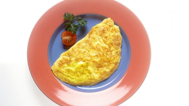 Ilustrasi omelet