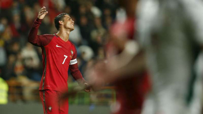 Kapten timnas Portugal, Cristiano Ronaldo