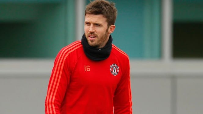 Gelandang Manchester United, Michael Carrick.