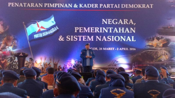Ketum Partai Demokrat Susilo Bambang Yudhoyono