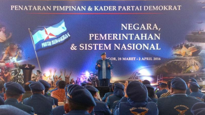 Ketum Partai Demokrat Susilo Bambang Yudhoyono