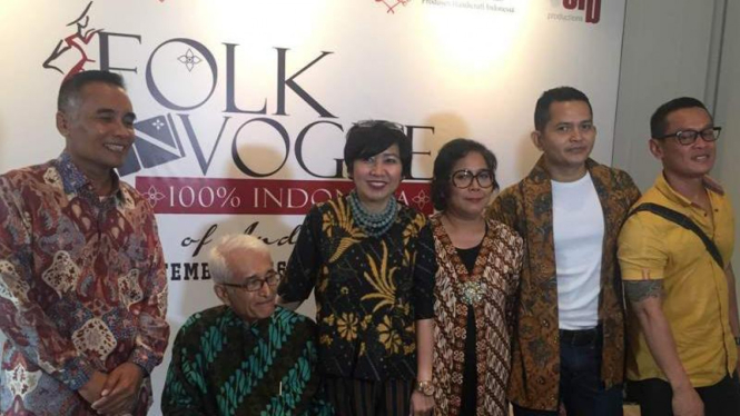 Folk N Vogue Siap Tampilkan Busana 100 Persen Indonesia