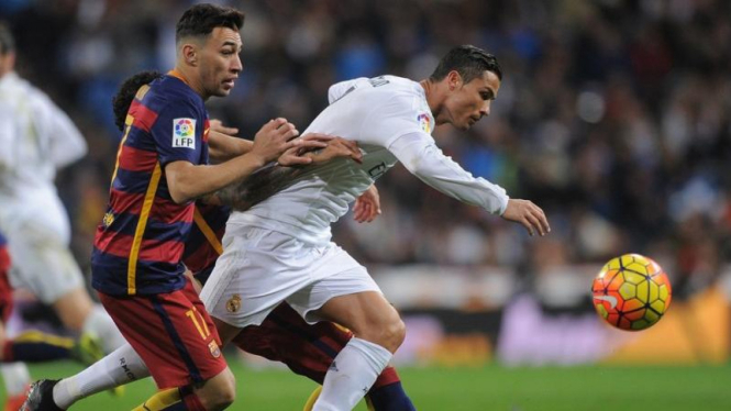 Pertandingan El Clasico antara Real Madrid vs Barcelona