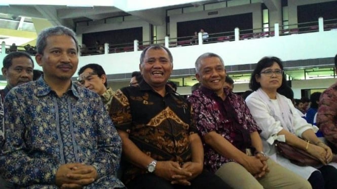 : Ketua KPK Agus Rahardjo di Institut Teknologi Sepuluh Nopember (ITS) Surabaya.